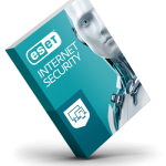 ESET Internet Security - 3d box balanced - RGB